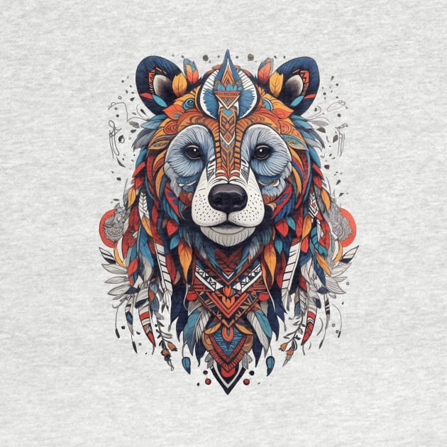 Tribal Bear 1 by ginkelmier@gmail.com